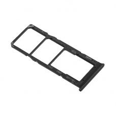 SIM tálca Samsung Galaxy A12 Nacho A127 / A12 A125, fekete