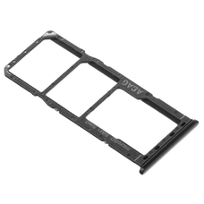 SIM tálca Samsung Galaxy A21s A217, fekete