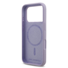 Karl Lagerfeld Liquid Silicone Karl and Choupette MagSafe tok iPhone 17 Prohoz Lila - 4. kép