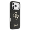  iPhone 17 Pro Guess PU Fixed Glitter 4G Metal Logo tok - 2. kép