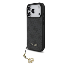  iPhone 17 Pro Szürke Guess 4G Charm tok Tone on Tone
