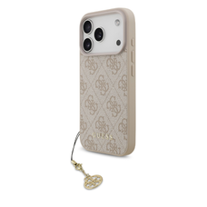  iPhone 17 Pro Pink Guess 4G Charm tok Tone on Tone