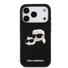 Karl Lagerfeld Liquid Silicone Double Heads MagSafe tok iPhone 17 Pro Fekete - 1. kép