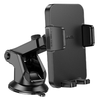 Autós telefontartó Hoco H37, 4.5inch - 7inch, Fekete - 3. kép