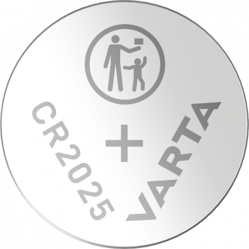 Lithium Gombelem Varta, CR2025, 5 darabos
