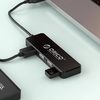 USB Hub Orico FL01, 4 x USB-A, Fekete - 2. kép
