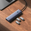 USB-C Hub Baseus UltraJoy, 4 x USB-A 3.0 - 1 x USB-C, Szürke B00052801811-01 - 2. kép