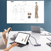 USB-C Hub UGREEN CM418 (10919), 2 x USB-A 3.0 - 1 x USB-C - 1 x HDMI - 1 x RJ45, Szürke - 3. kép