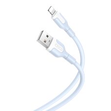 XO kábel NB212 USB - Lightning 1,0 m 2,1A kék