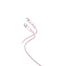 XO kábel NB-Q226B USB-C - USB-C 1m 60W rózsaszín