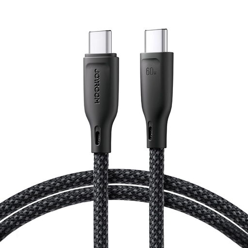 Joyroom SA34-CC3 USB-C - USB-C PD cable 60W 480Mb/s 1m - black