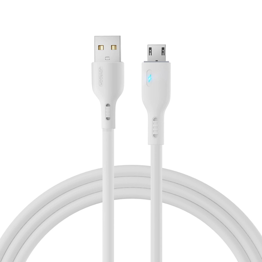 USB - micro USB kábel 2.4A 2m Joyroom S-UM018A13 - fehér