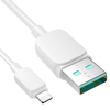Lightning - USB 2.4A kábel 1.2m Joyroom S-AL012A14 - fehér - 0. kép