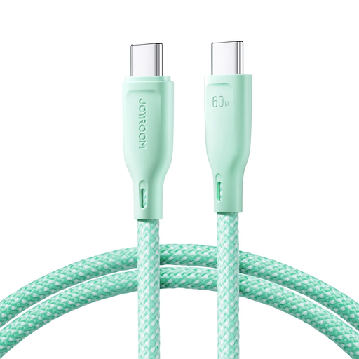 Joyroom SA34-CC3 USB-C - USB-C kábel 60W 480Mb/s 1m - zöld