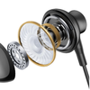 Joyroom TYPE-C Series JR-EC07 USB-C fülhallgató - fekete - 1. kép