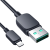Lightning - USB 2.4A kábel 1.2m Joyroom S-AL012A14 - fekete - 0. kép