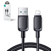Lightning - USB 2.4A kábel 1.2m Joyroom S-AL012A14 - fekete - 1. kép