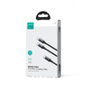 2 az 1-ben kábel Joyroom Speedy sorozat SA21-1T2 USB-C - USB-C / USB-C 1,5m fekete - 3. kép