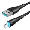 Joyroom Starry Series SA32-AL3 3A USB-A / Lightning kábel 1m - fekete - 2. kép