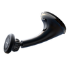 Joyroom JR-ZS356 univerzális mágneses autós telefontartó a műszerfalra/ablakra - fekete - 1. kép