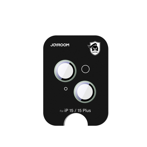 Joyroom JR-MFY0252 üvegfólia iPhone 15/15 Plus lencsére - zöld Joyroom JR-MFY0252 üvegfólia iPhone 15/15 Plus lencsére - zöld