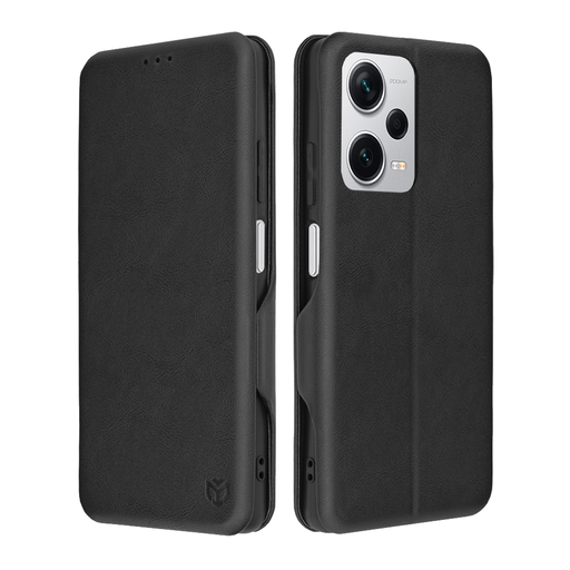 Techsuit - Biztonságos Tok Pénztárcával - Xiaomi Redmi Note 12 Pro+ - Fekete. tok Techsuit - Biztonságos Tok Pénztárcával - Xiaomi Redmi Note 12 Pro+ - Fekete. tok