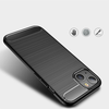 iPhone 14 - Techsuit - Szénszálas Szilikon Tok - Fekete tok - 2. kép