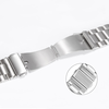 Apple Watch szíj - Techsuit (W036) - kompatibilis a következő modellekkel: 1/2/3/4/5/6/7/8/9/10/SE/SE 2/Ultra/Ultra 2 (42/44/45/46/49 mm) - Ezüst - 3. kép