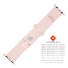 Rögzített - Szilikon Sportos Szíj Készlet 32mm - Apple Watch 1/2/3/4/5/6/7/8/9/10/SE/SE 2 (38/40/41/42mm) - Rózsaszín - 1. kép
