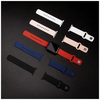  Rögzített - Szilikon Sportos Szíj Készlet 32mm - Apple Watch 1/2/3/4/5/6/7/8/9/10/SE/SE 2 (38/40/41/42mm) - Rózsaszín - 3. kép