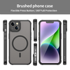 iPhone 13 tok - Techsuit - HaloFrost II MagSafe - Fekete - 1. kép