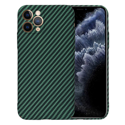 iPhone 11 Pro - Techsuit - Carbonite FiberShell - Zöld tok iPhone 11 Pro - Techsuit - Carbonite FiberShell - Zöld tok