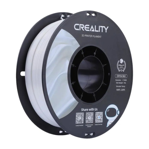 CR-Silk PLA Filament Creality (Fehér)