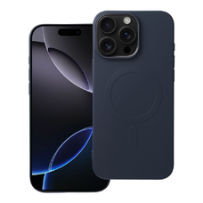  iPhone 16 Pro Max Kék Titán SILICONE MAG COVER (nagy lyukú) tok, kompatibilis a MagSafe technológiával