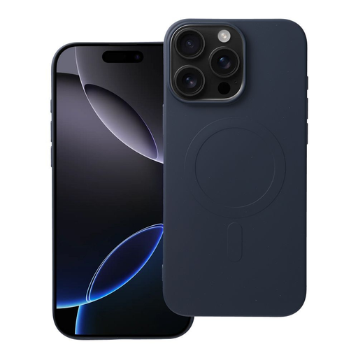 iPhone 16 Pro Max Kék Titán SILICONE MAG COVER (nagy lyukú) tok, kompatibilis a MagSafe technológiával iPhone 16 Pro Max Kék Titán SILICONE MAG COVER (nagy lyukú) tok, kompatibilis a MagSafe technológiával