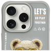 NIMMY tok COOL&CUTE 2.0 Bear for IPHONE 15 Pro Max szürke - 1. kép