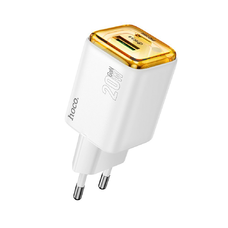 HOCO fali töltő USB A + Type C PD QC3.0 3A 20W N52 fehér