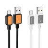 Hoco 2,4A Micro USB kábel 1 m X108 fekete - 1. kép