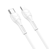 USB C - Lightning kábel Hoco PD 27W 1 m X37 fehér - 0. kép