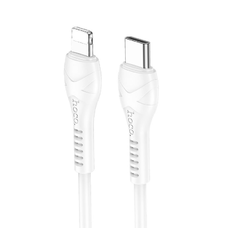 USB C - Lightning kábel Hoco PD 27W 1 m X37 fehér