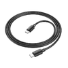 USB-C - USB-C kábel Hoco 3A 60W 1 m fekete - 0. kép
