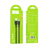 Kábel USB A - Micro USB Hoco 2,4A 1 m X69 fekete fehér - 3. kép