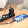 Lightning USB kábel Hoco 2,4A 1 m X69 fekete-fehér - 2. kép