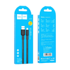 Lightning USB kábel Hoco 2,4A 1 m X69 fekete-fehér - 3. kép
