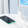 USB kábel A - C Hoco 3A 1 m fehér - 1. kép