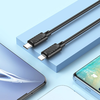 Kábel USB C - Lightning Hoco PD 2,4A 20W 1 m fekete - 2. kép