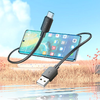 Cable USB A - USB C Hoco PD 2,4A 27W 1 m X96 fekete - 2. kép