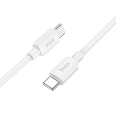 USB C - USB C kábel Hoco 3A 60W 1 m X96 fehér