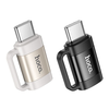 Adapter OTG USB C - Lightning Hoco 3A UA31E fekete - 3. kép