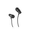 HOCO vezetékes fülhallgató Jack 3,5 mm mikrofonnal M34 fekete - 2. kép